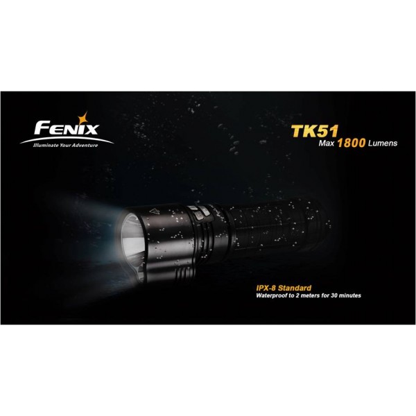 Lanterna Led Profesionala Fenix TK51 easylight.ro