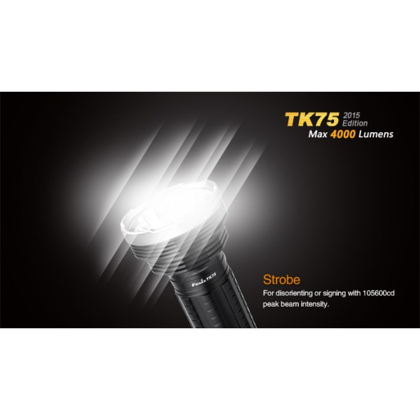 Lanterna LED profesionala Fenix TK75 Versiune 2015