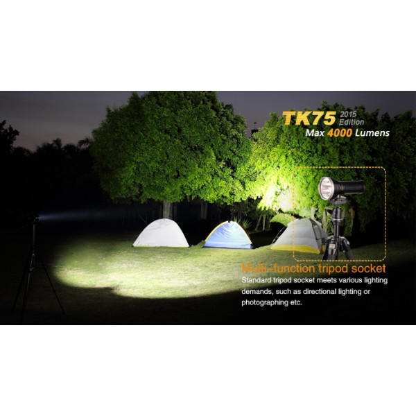 Lanterna LED profesionala Fenix TK75 Versiune 2015