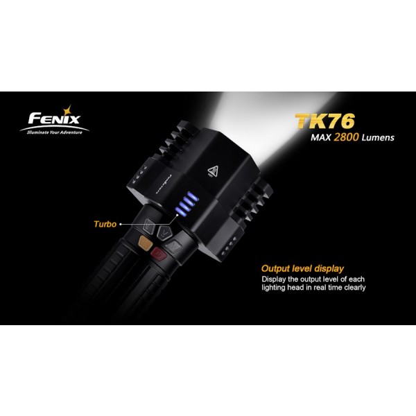 Lanterna LED Profesionala Fenix TK76 easylight.ro