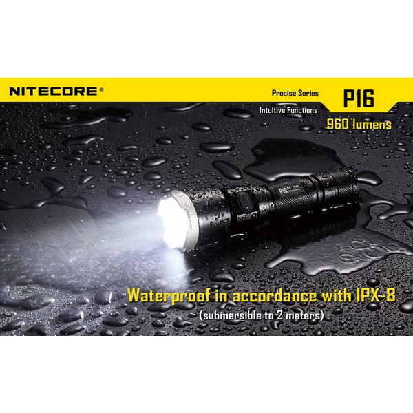 Lanterna LED profesionala Nitecore P16