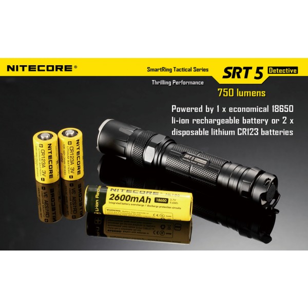 lanterna LED profesionala Nitecore SRT5
