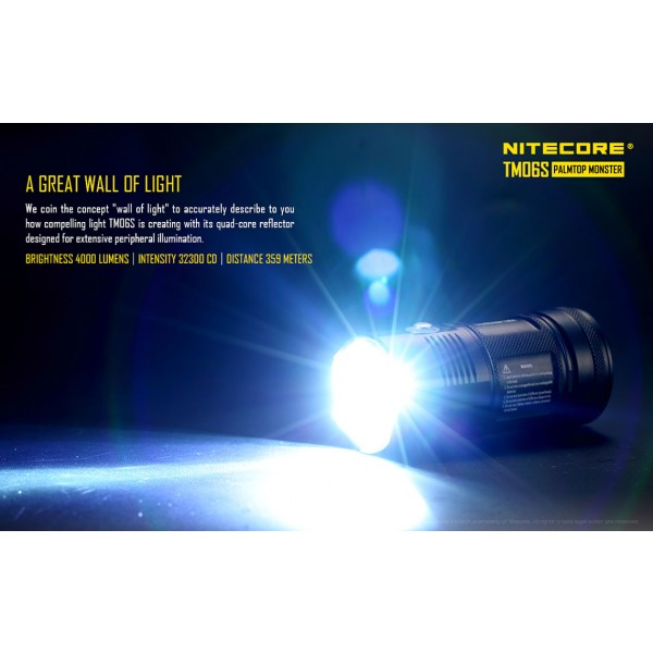 Lanterna LED profesionala Nitecore TM06s