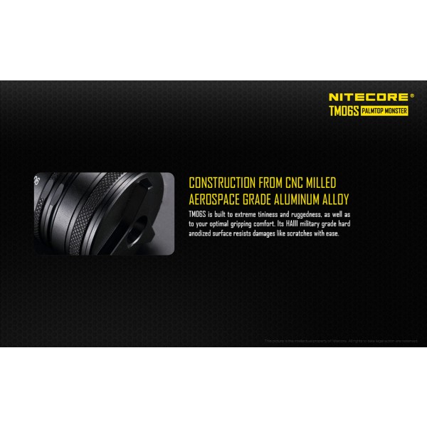 Lanterna LED profesionala Nitecore TM06s