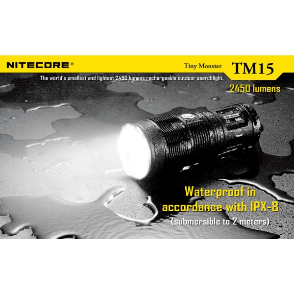 Lanterna LED Profesionala TM15 Nitecore 