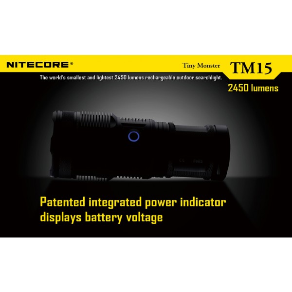 Lanterna LED Profesionala TM15 Nitecore 
