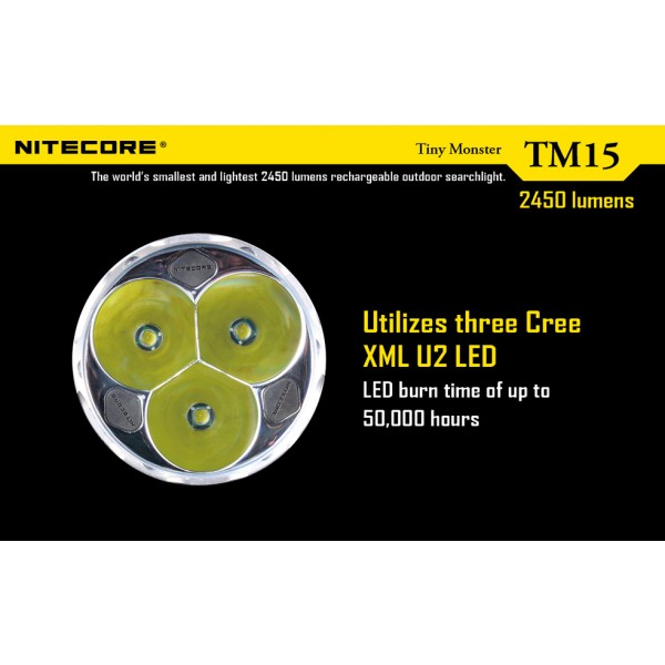 Lanterna LED Profesionala TM15 Nitecore 