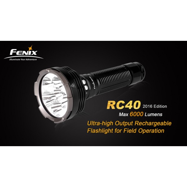 Lanterna LED reincarcabila Fenix RC40 versiune 2016