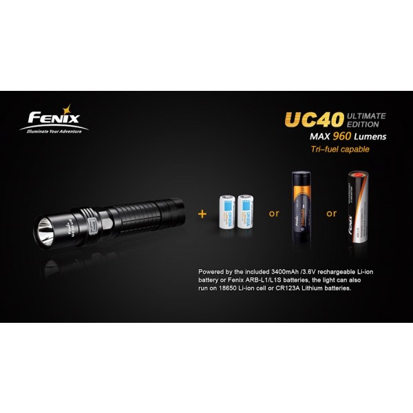 lanterna led reincarcabila Fenix UC40 UE
