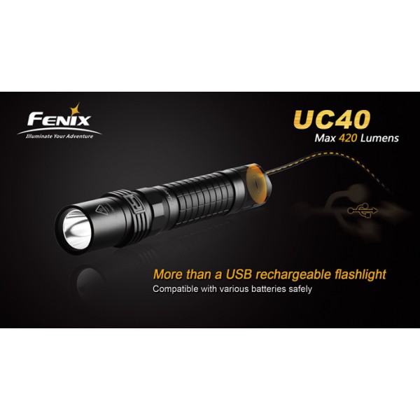Lanterna LED reincarcabila Fenix UC40 XP-G2 R5  420 lumeni