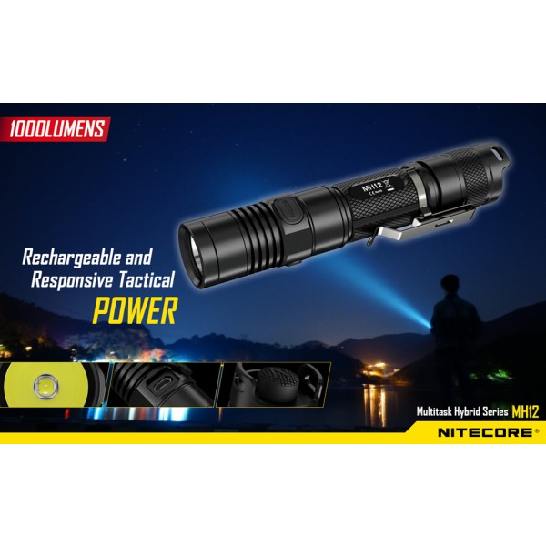 Nitecore MH12W, Lanternă Led #4