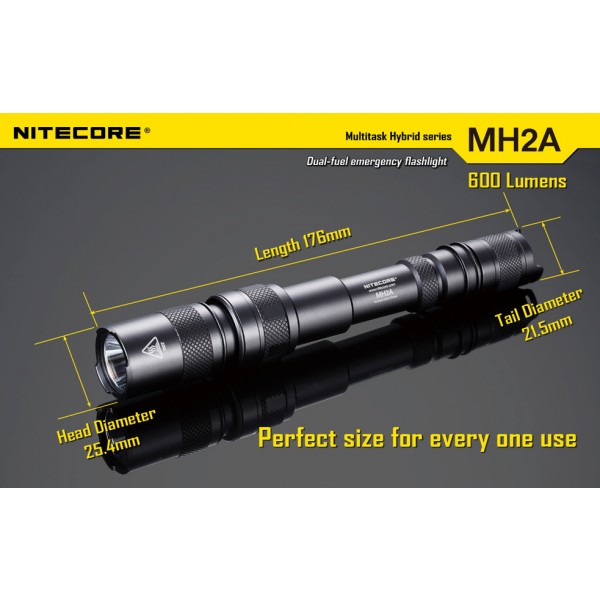 lanterna led reincarcabila nitecore mh2a