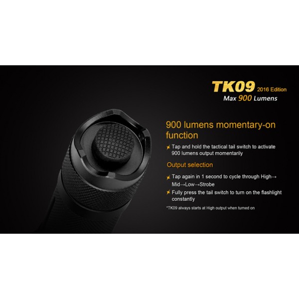 Lanterna led tactica Fenix TK09 Versiune 2016