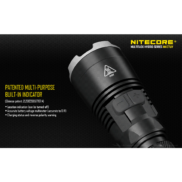Lanterna LED tactica Nitecore MH27UV