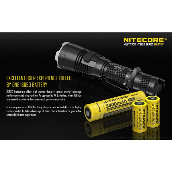 Lanterna LED tactica Nitecore MH27UV