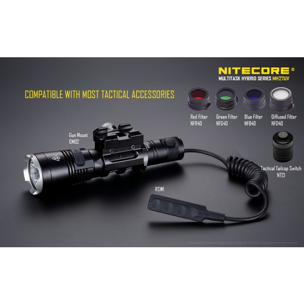 Lanterna LED tactica Nitecore MH27UV