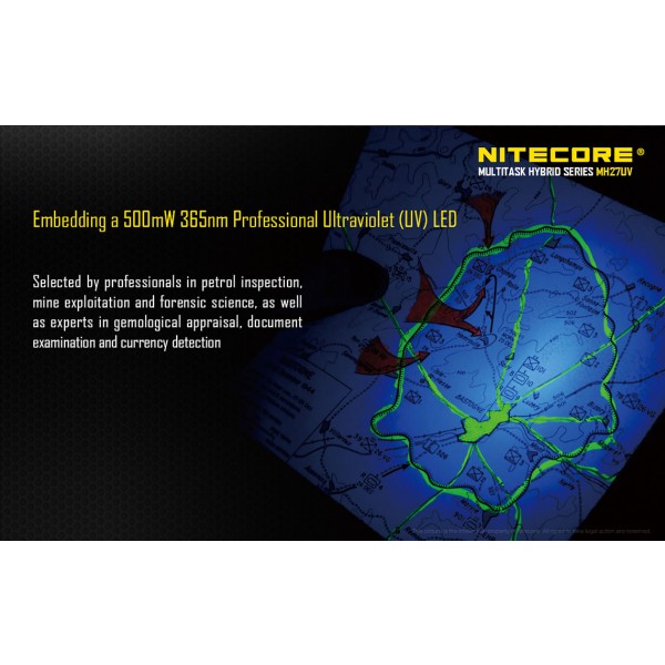 Lanterna LED tactica Nitecore MH27UV