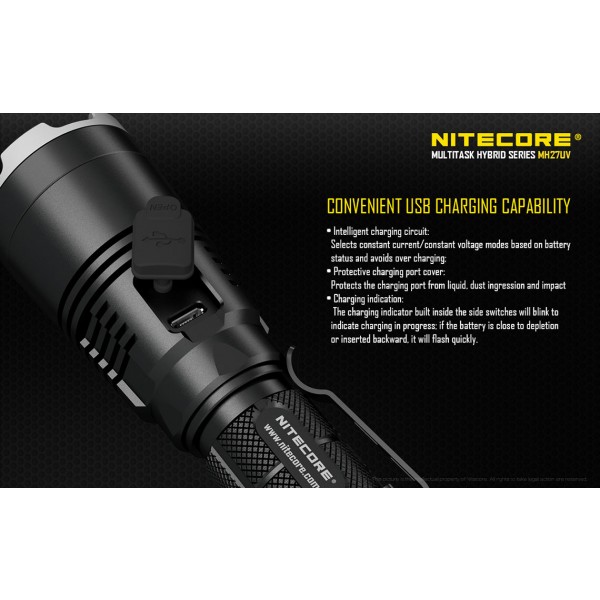 Lanterna LED tactica Nitecore MH27UV