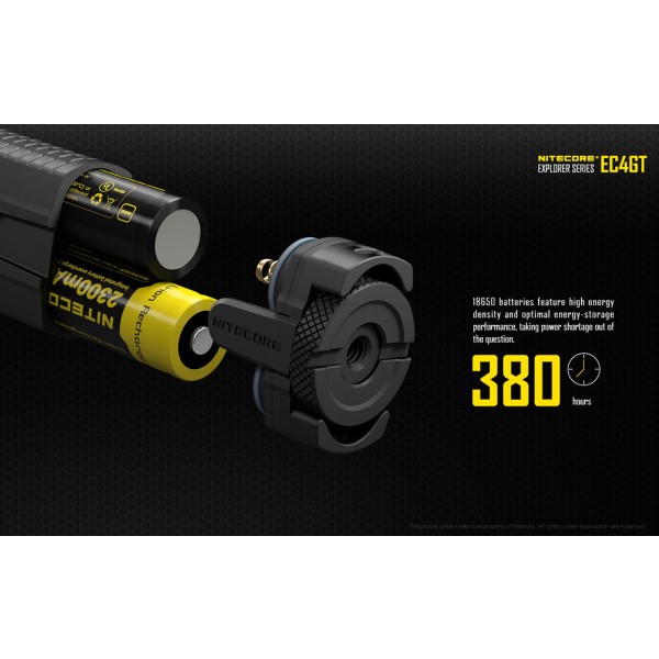 Nitecore EC4GT, Lanternă Led