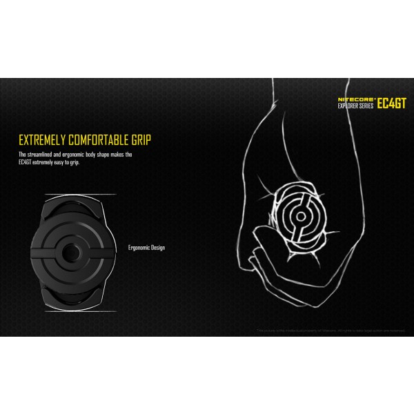 Nitecore EC4GT, Lanternă Led
