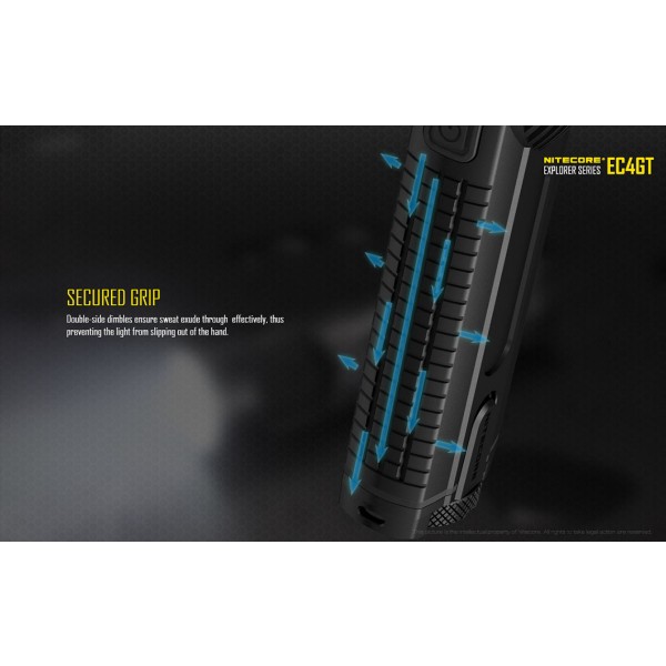 Nitecore EC4GT, Lanternă Led