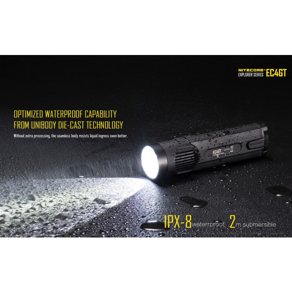 Nitecore EC4GT, Lanternă Led