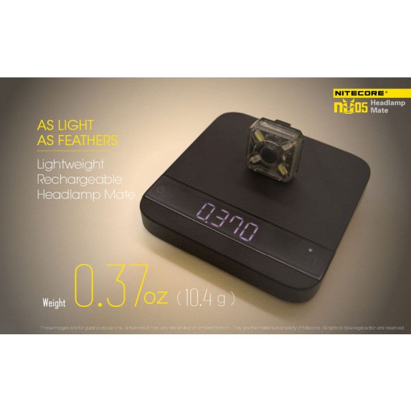 Nitecore NU05 Kit, Lanternă Frontală si pentru Bicicleta