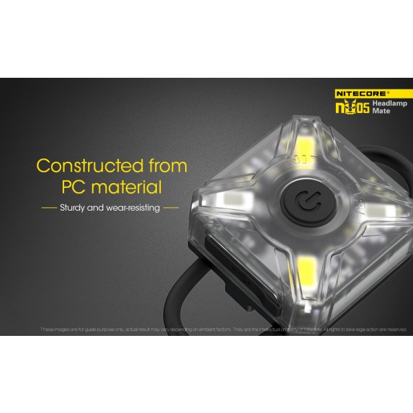 Nitecore NU05 Kit, Lanternă Frontală si pentru Bicicleta