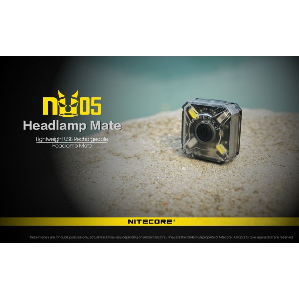 Nitecore NU05 Kit, Lanternă Frontală si pentru Bicicleta
