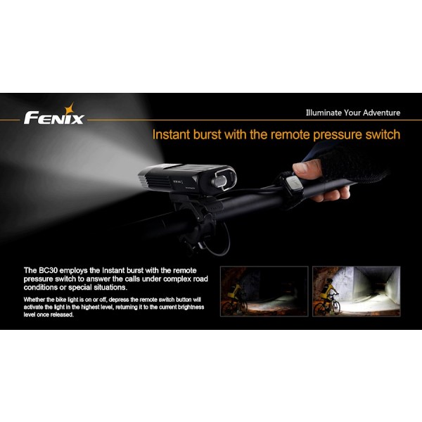 Lanterna pentru bicicleta Fenix B30