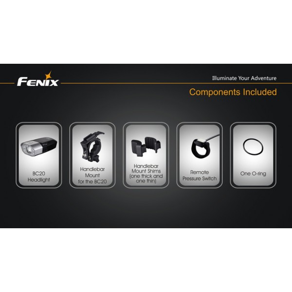 Lanterna pentru bicicleta Fenix BC20