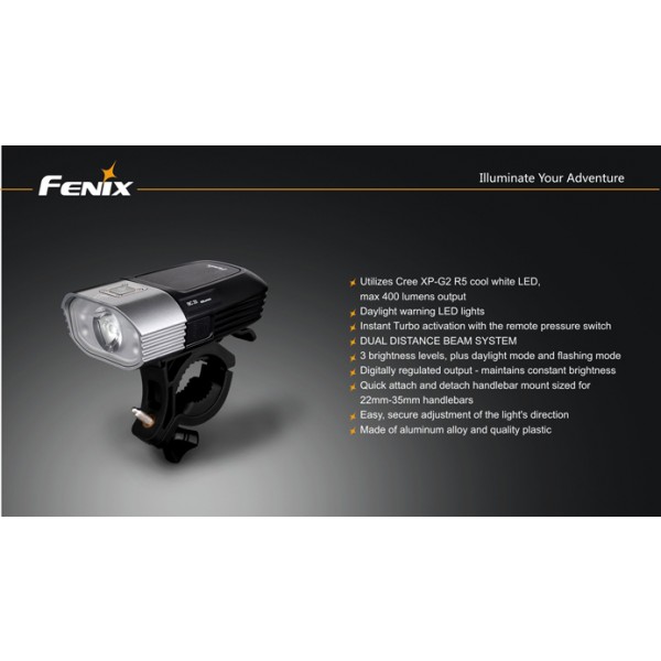 Lanterna pentru bicicleta Fenix BC20