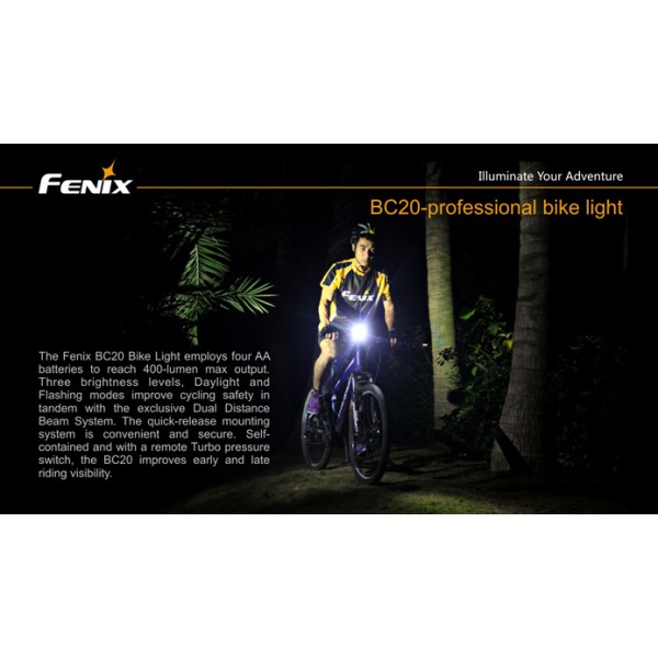 Lanterna pentru bicicleta Fenix BC20