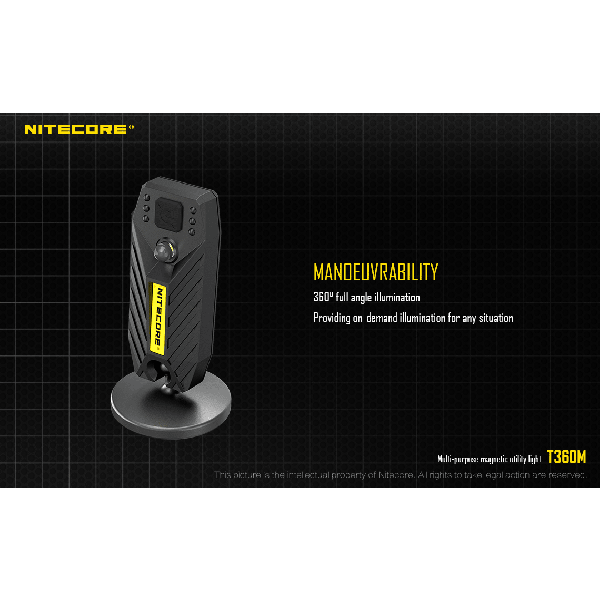 Nitecore T360M, Lanternă Led 