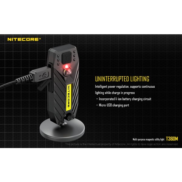 Nitecore T360M, Lanternă Led 