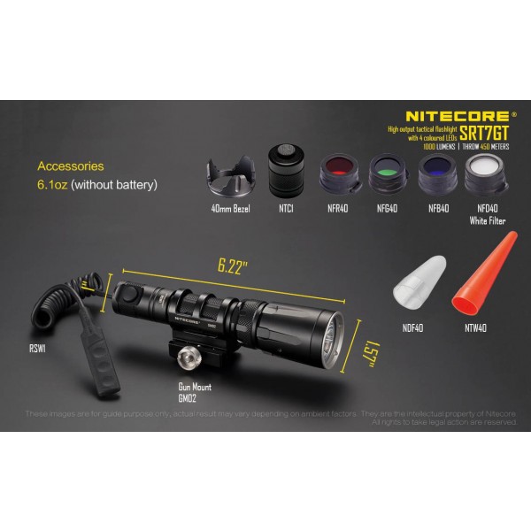 Nitecore SRT7GT, Lantern Led #1