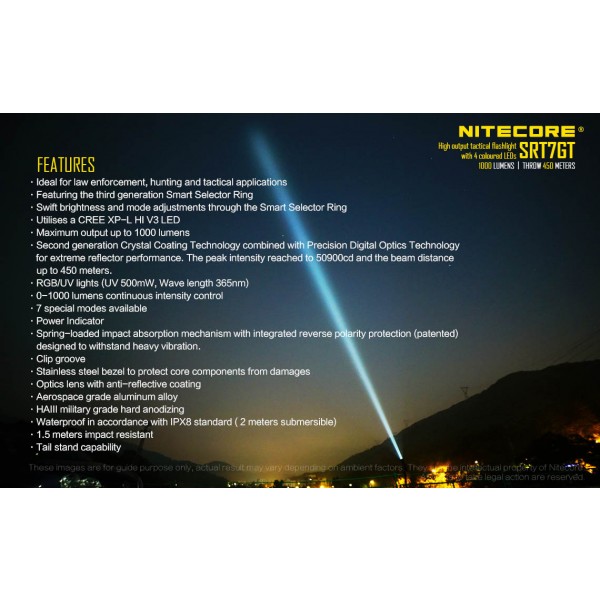 Nitecore SRT7GT, Lantern Led #2