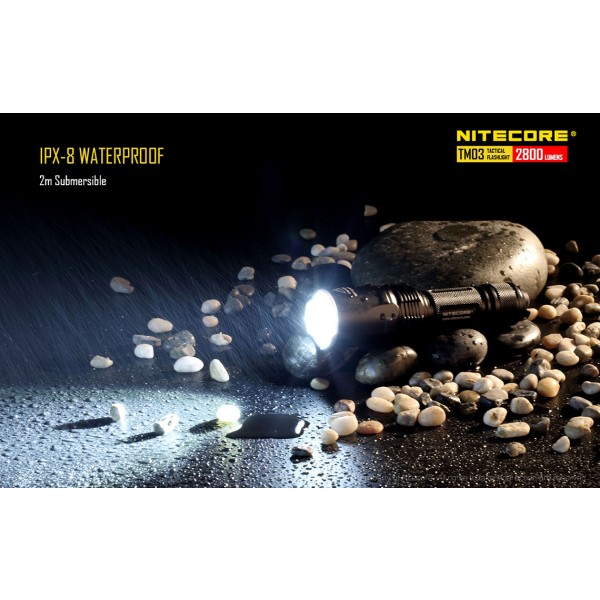 Nitecore TM03, Lanternă Tactică 