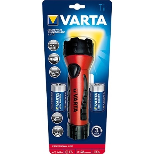 Varta Lanterna Industriala cu LED Rubbermate 