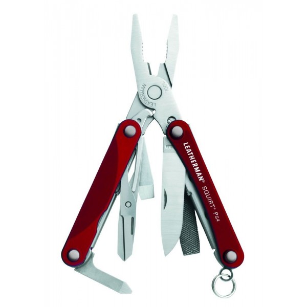 Leatherman Squirt PS4 Roșu (instrument multifunctional) 