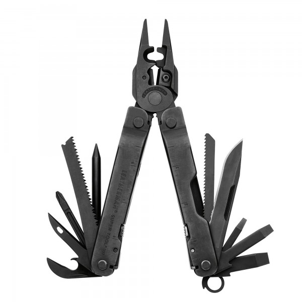 Leatherman Super Tool 300 EOD, Cleste Multifunctional, Negru, 19 Unelte