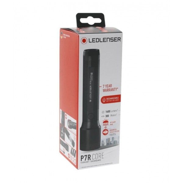 Led Lenser P7R Core, Lanternă Profesională, 1400 Lumeni, 300 Metri