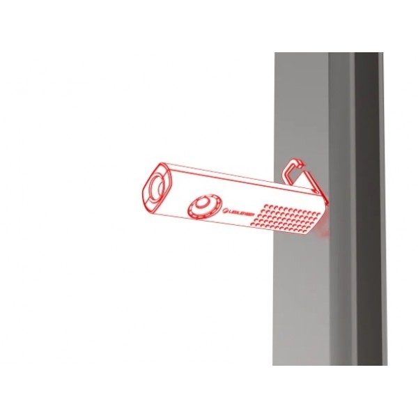 Led Lenser W5R Work, Lanternă Inspectie, Reîncărcabilă USB-C, 600 Lumeni, 170 Metri