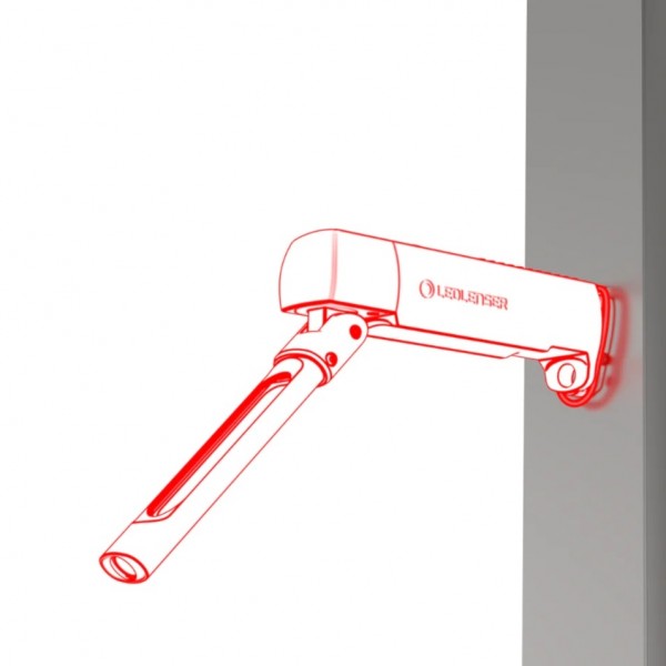 Led Lenser W6R Work, Lanternă Inspectie, Reîncărcabilă USB-C, 500 Lumeni, 70 Metri