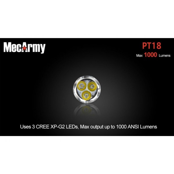 Lanterna MecArmy PT18