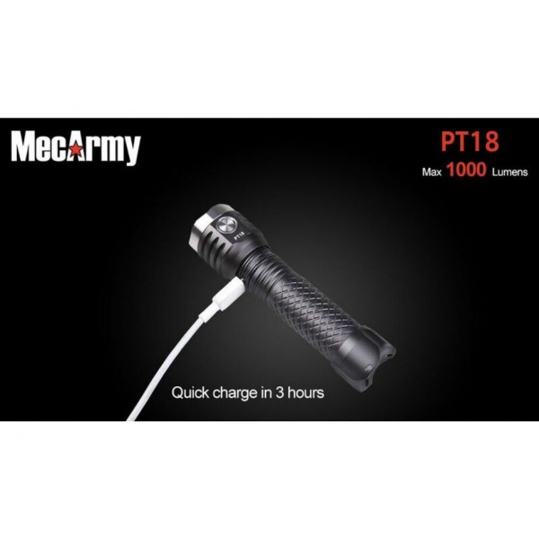 Lanterna MecArmy PT18