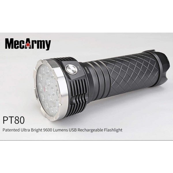 Lanterna MecArmy PT80 9600 lumeni