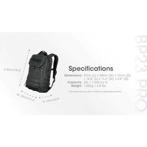 Nitecore BP23 PRO, Rucsac, 23 Litri