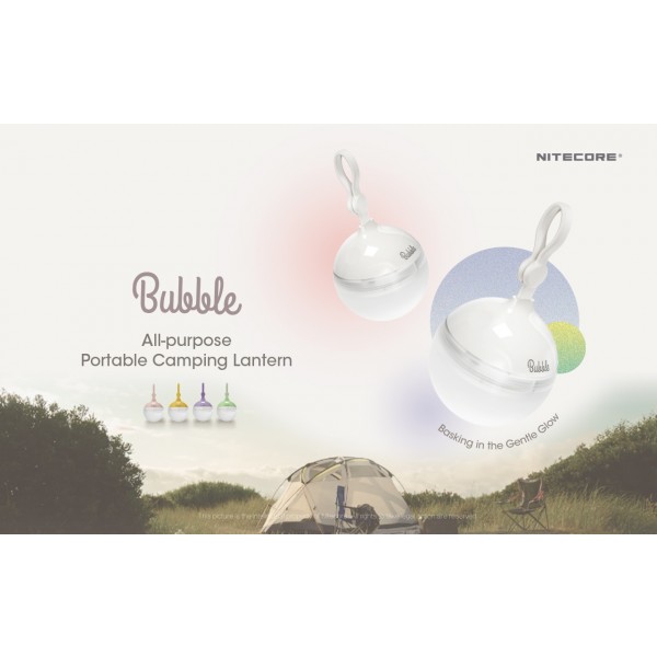 Nitecore BUBBLE, Felinar, 100 Lumeni