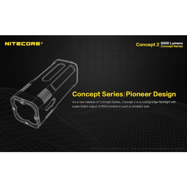Nitecore Concept 2, Lanterna Led 